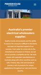 Mobile Screenshot of powerhousedistribution.com.au